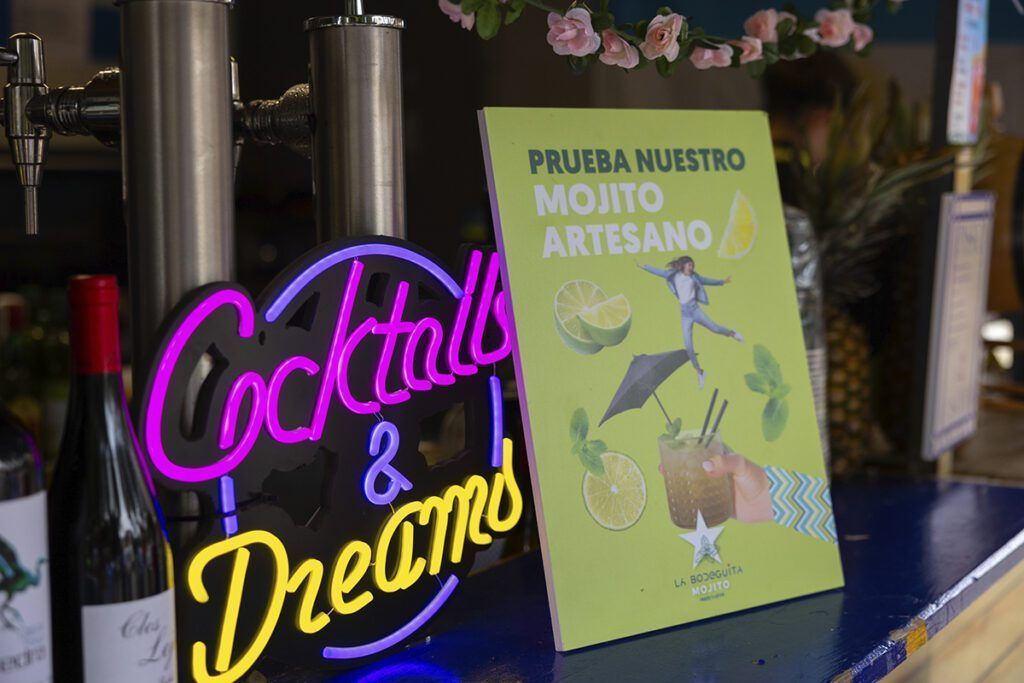Paseo Gastro Gijón 2024. Mojito artesanal